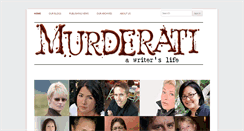 Desktop Screenshot of murderati.com